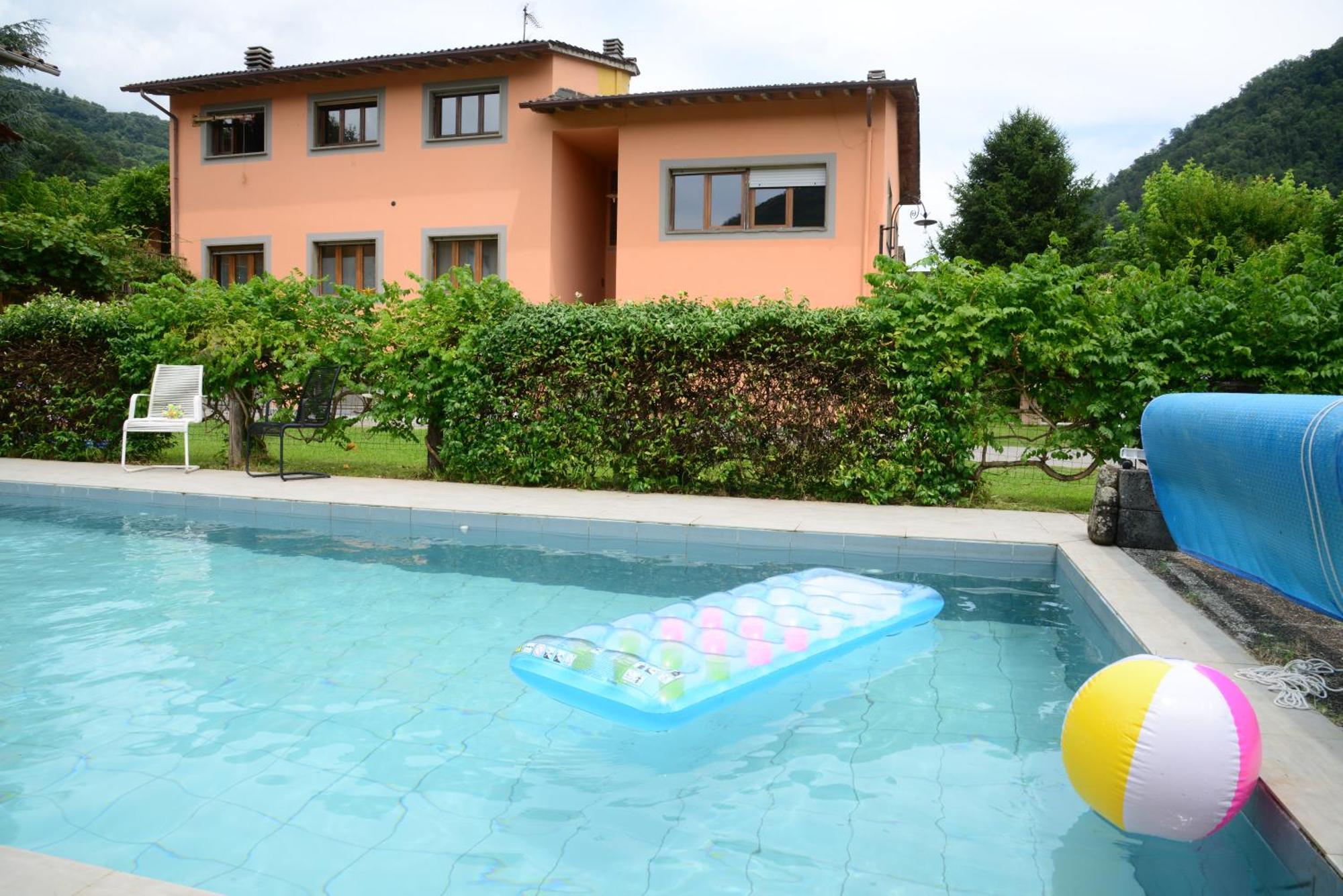 Casa Hydrangea Con Piscina E Giardino Villa Bagni di Lucca Exterior foto